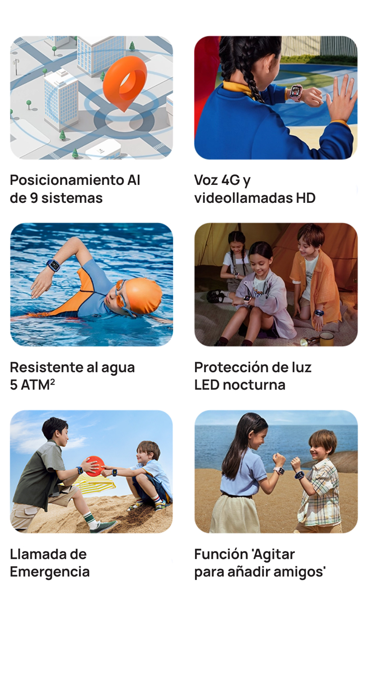 Reloj Inteligente Huawei Kids 4 Pro