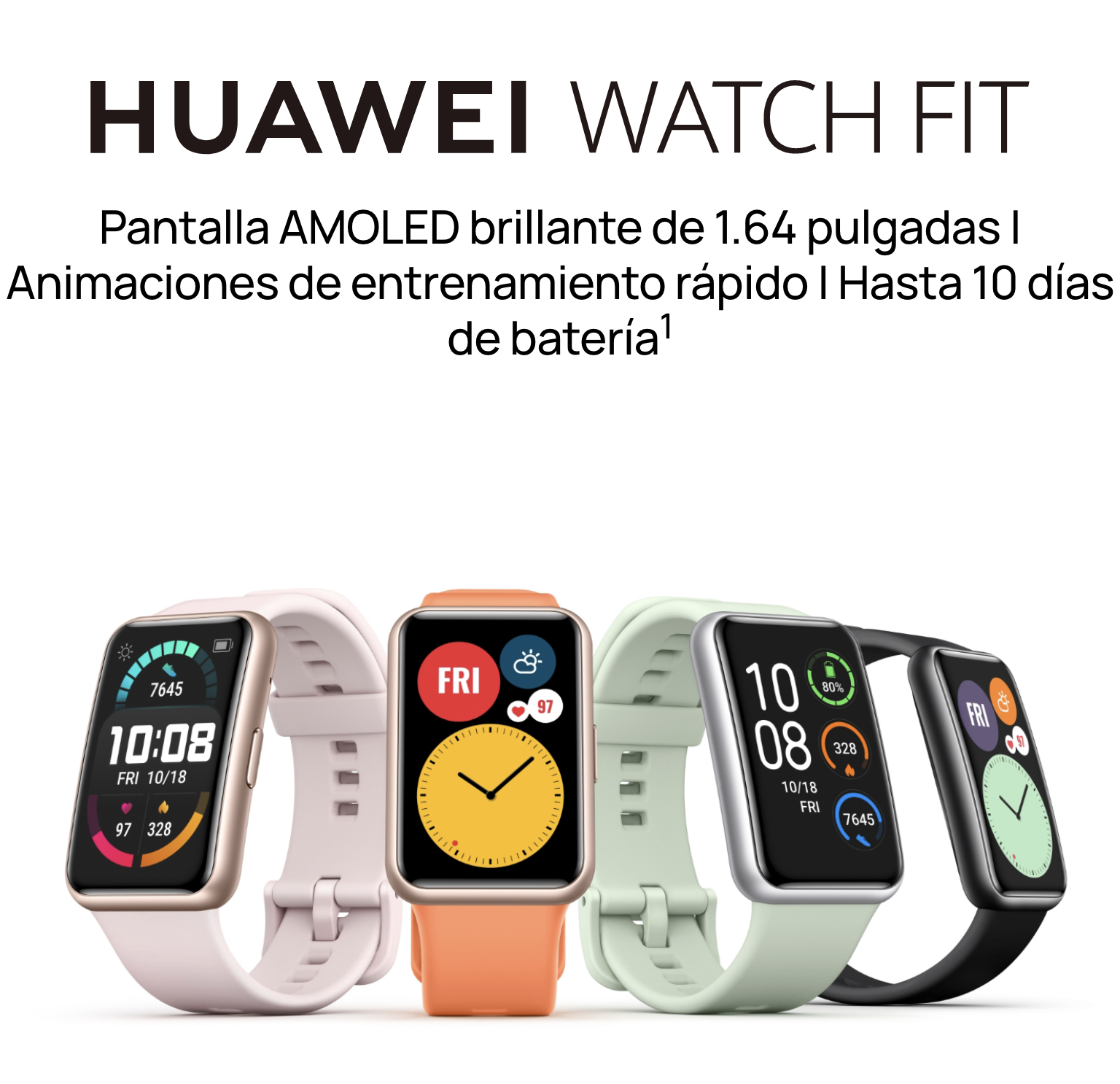 Huawei watch fit давление